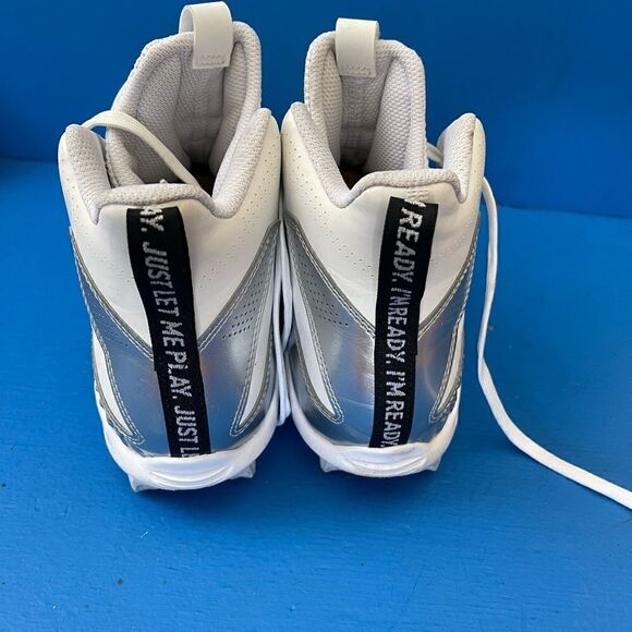 Adidas FREAK VON Mid Football Cleats White/Silver Mens Size 9.5-11 - Picture 4 of 7
